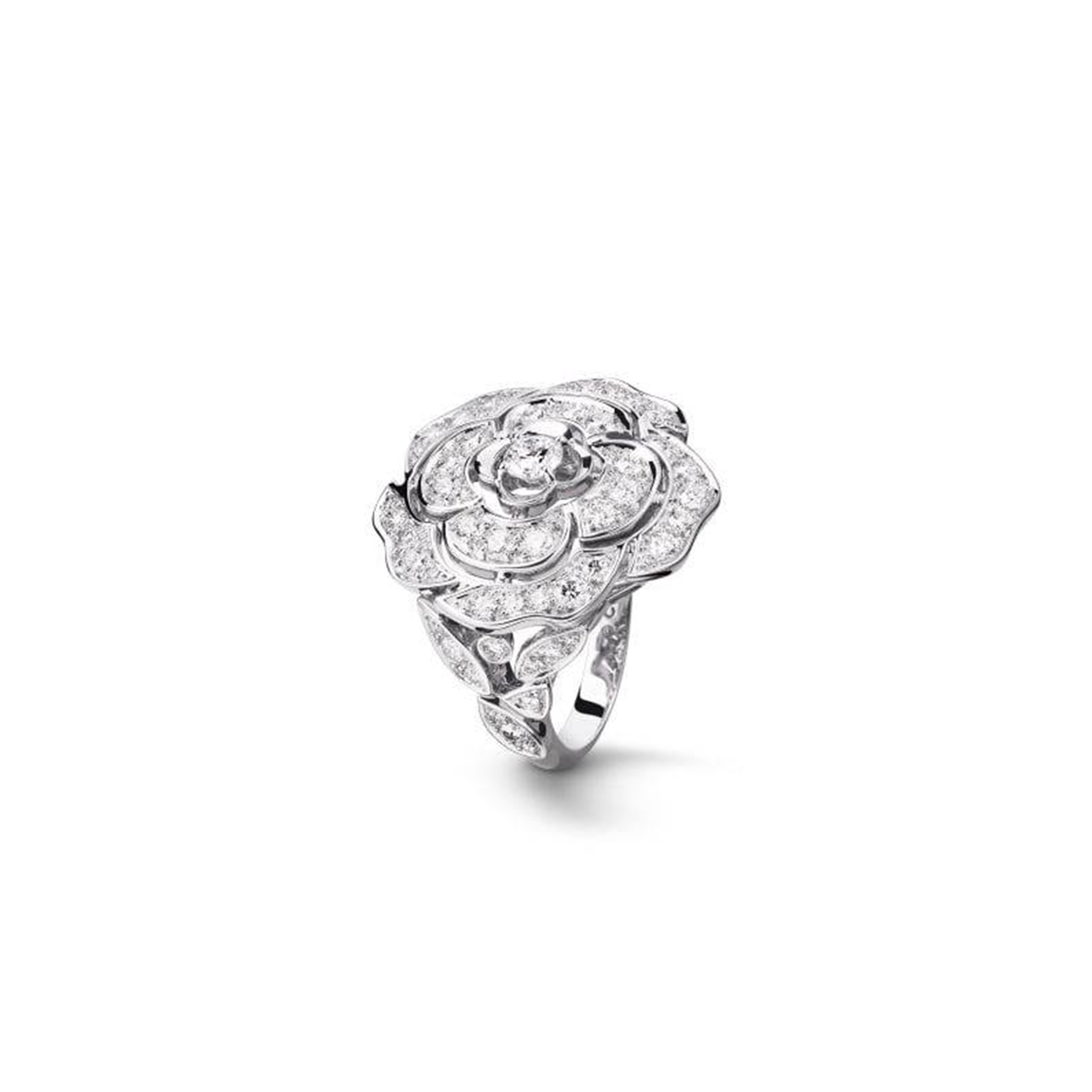 CHANEL BOUTON DE CAMÉLIA RING  J11182